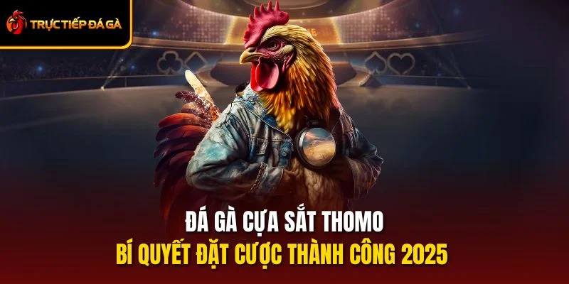 Đá Gà Cựa Sắt Thomo - Bí Quyết Đặt Cược Thành Công 2025